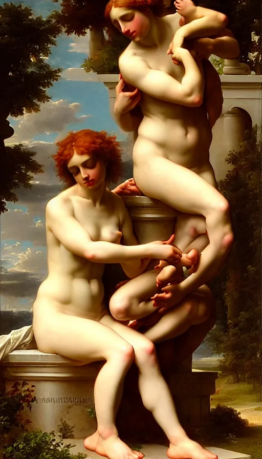 Image similar to the two complementary forces that make up all aspects and phenomena of life, by Guillaume Seignac