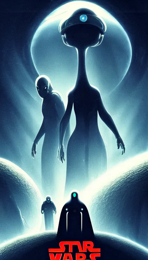 Image similar to exquisite alien poster art by lucasfilm, 8 k, denoised