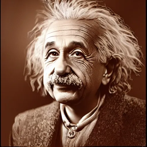 Image similar to disney weta portrait, albert einstein, highly detailed