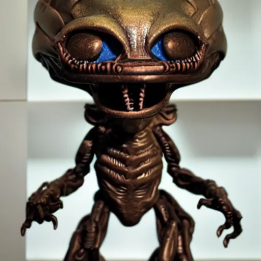 Image similar to alien sculpture toy on display