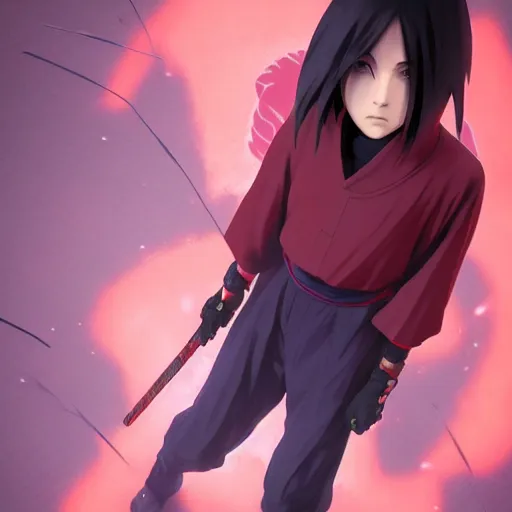 Uchiha Shisui, an art canvas by JeffX Art - INPRNT