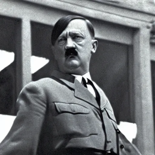 Image similar to Hitler in 1996