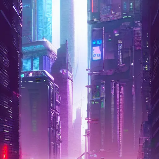 Image similar to cyberpunk city, sci-fi, highly detailed, digital painting, artstation, smooth, sharp focus, illustration, concept art by Josan Gonsales and James Gurney and Mœbius