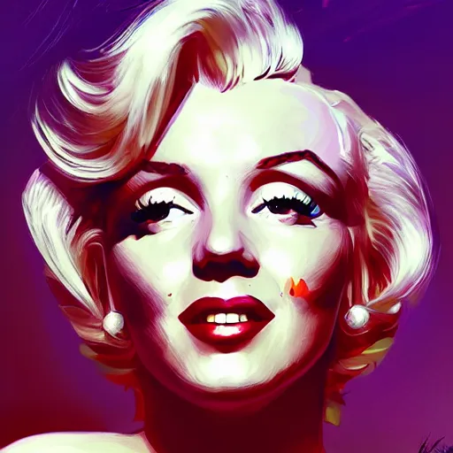 Image similar to Marilyn Monroe portrait, hyperrealism, no blur, 4k resolution, ultra detailed, style of Anton Fadeev, Ivan Shishkin, John Berkey