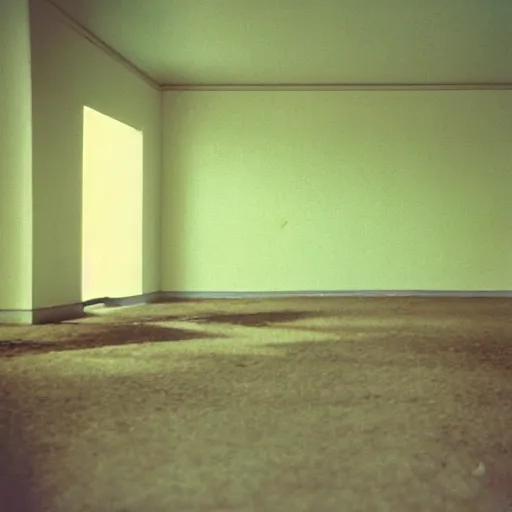 Image similar to empty rooms, liminal space, shot on a low quality camera from early 2 0 0 0 s