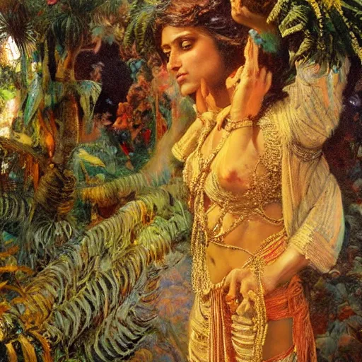 Image similar to 8 0 s srilankans on greek senete counsil, painting by gaston bussiere, craig mullins, j. c. leyendecker, lights, art by ernst haeckel,,