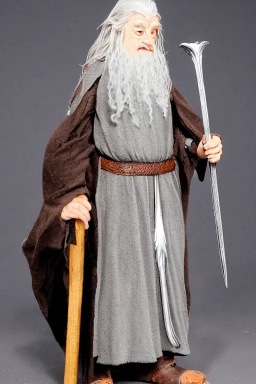 Image similar to gandalf on the catwalk, Fullbody