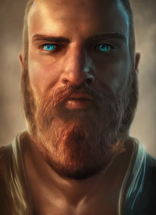 Prompt: A fantasy comic book style portrait painting of a mage, unreal 5, DAZ, hyperrealistic, octane render, RPG portrait, dynamic lighting