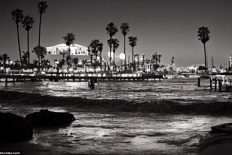 Image similar to giant crab attacking a california city, in 2 0 1 2, bathed in the the glow of the sunset, low - light photograph, photography ansel adams