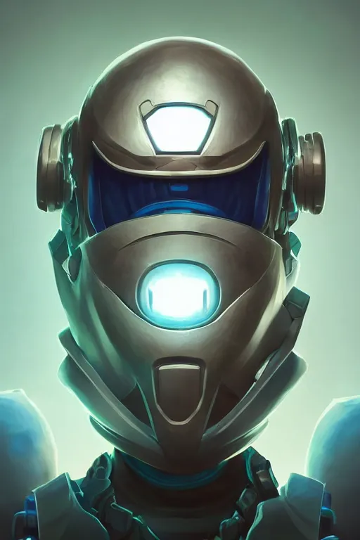 Image similar to epic mask helmet robot ninja portrait stylized as fornite style game design fanart by concept artist gervasio canda, behance hd by jesper ejsing, by rhads, makoto shinkai and lois van baarle, ilya kuvshinov, rossdraws global illumination radiating a glowing aura global illumination ray tracing hdr render in unreal engine 5