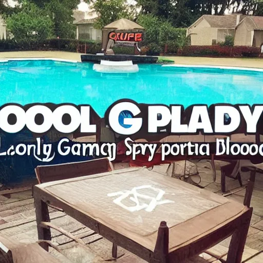 Image similar to pool party gang logo