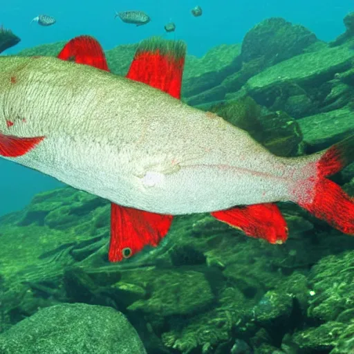 Prompt: for every coelacanth there are a million red herrings.