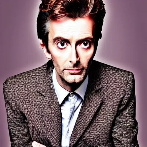 Image similar to david tennant mixed with peter capaldi