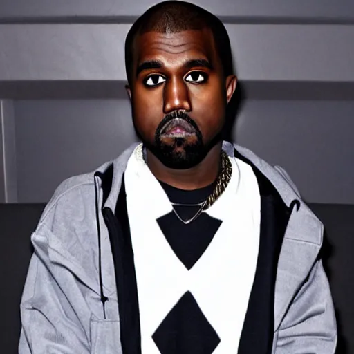 Prompt: emo Kanye West