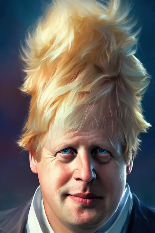 Image similar to Boris Johnson as a superhero Captain Great Britain, portrait, highly detailed, digital painting, artstation, concept art, smooth, sharp focus, soft volumetric lights, illustration, cinematic lighting, art by artgerm and greg rutkowski and alphonse mucha