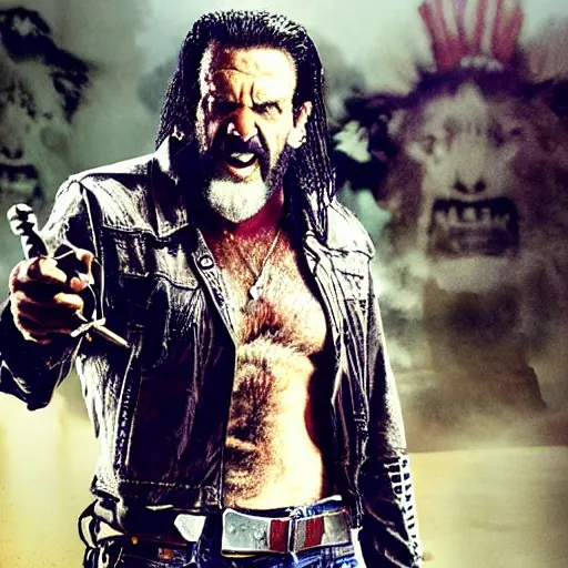 Prompt: Lobo the Main Man, movie still