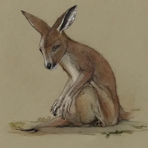 How To Draw A .. KANGAROO!, Earth Sketch Pad