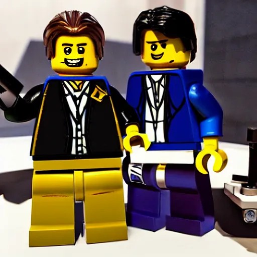 Image similar to a Lego set of the film John Wick