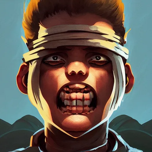 Prompt: face icon stylized minimalist mad max beyond thunderdome, loftis, cory behance hd by jesper ejsing, by rhads, makoto shinkai and lois van baarle, ilya kuvshinov, rossdraws global illumination