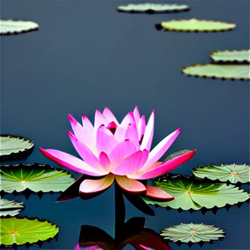 Image similar to zen elegant lotus