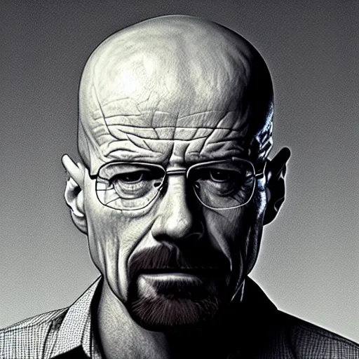 Image similar to walter white crying