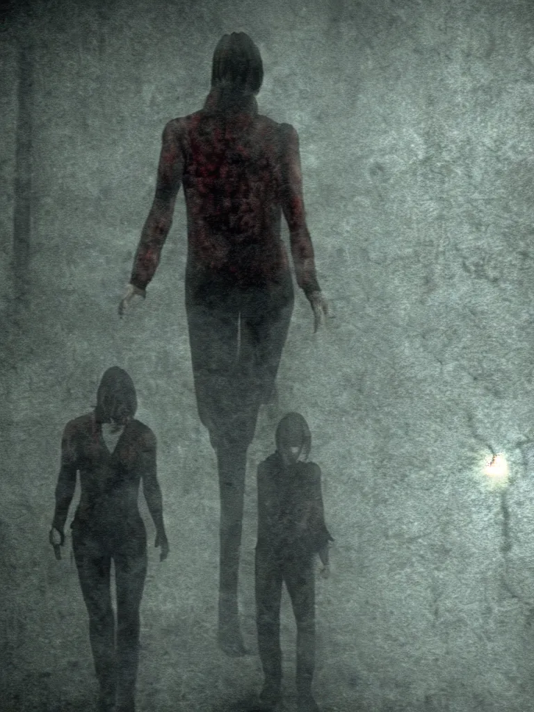 Image similar to silent hill 4 horror scene shot from horror movie cinematographic quality
