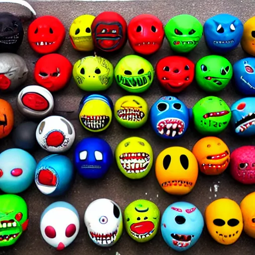 Prompt: Madballs