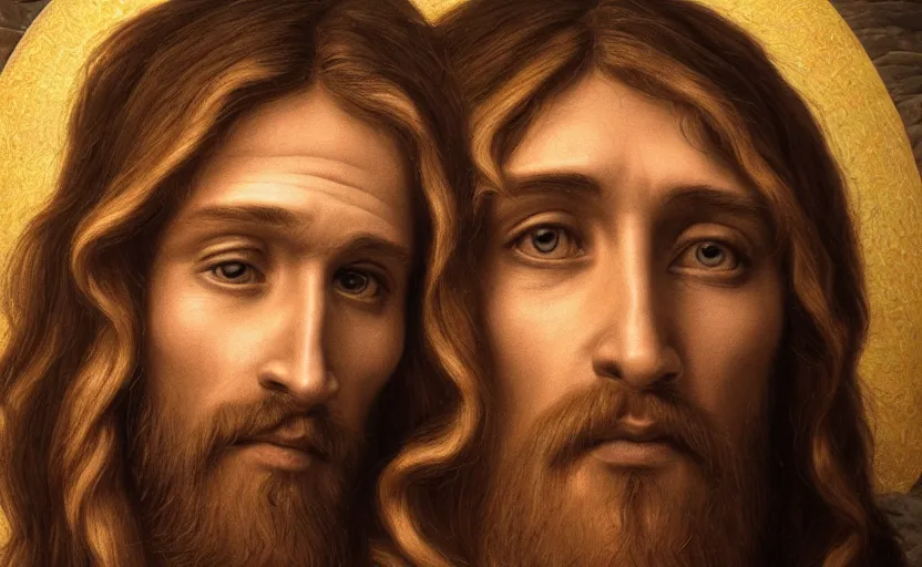 Prompt: Jesus Christ in Heaven, detailed face, digital art,ultra realistic,ultra detailed, ultra wide Lens