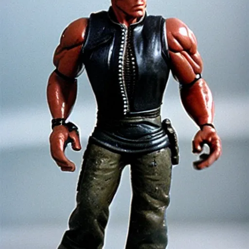 Image similar to terminator t - 8 0 0 played by the rock