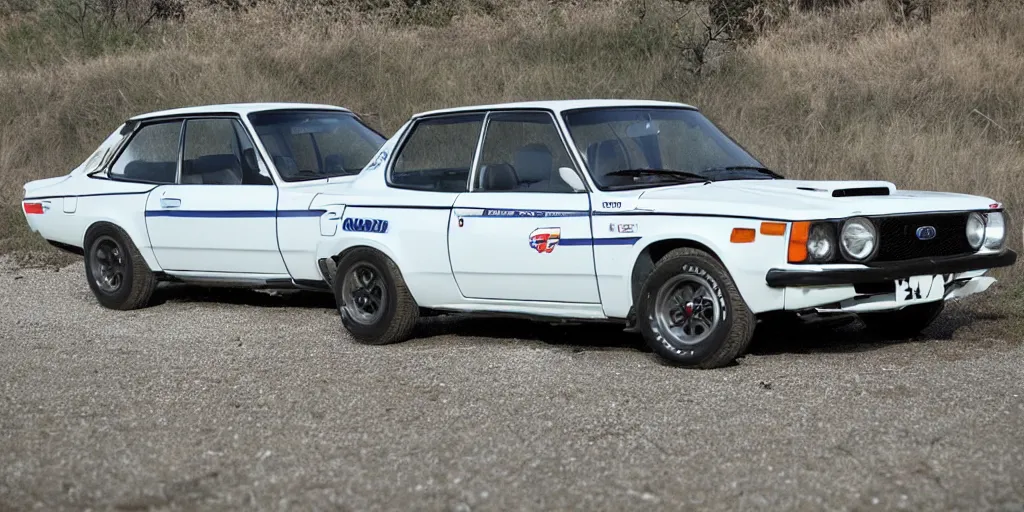 Image similar to “1970s Subaru WRX”