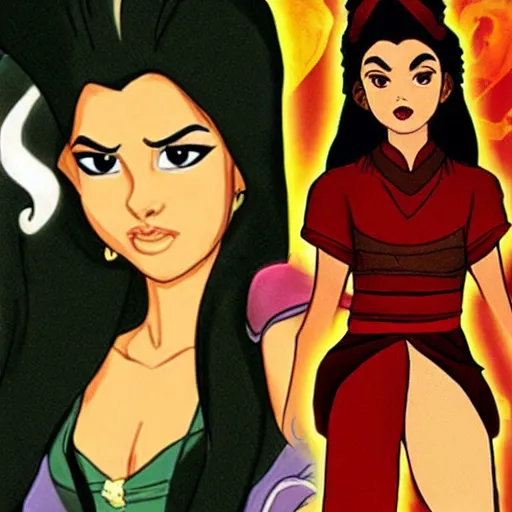 Image similar to selina gomez is princess azula