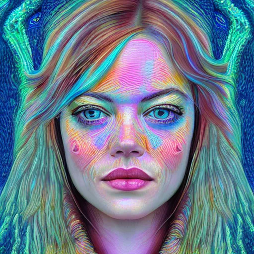 8k detailed psychedelic abstract illustration of Emma | Stable ...