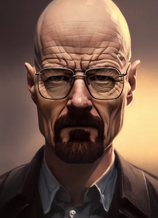 Image similar to epic portrait cinematic shot professional walter white as a lego figure, fine details. night setting. realistic shaded lighting poster by craig mullism, artgerm, jeremy lipkin and michael garmash, unreal engine, radiant light, detailed and intricate environment, digital art, trending on art station,