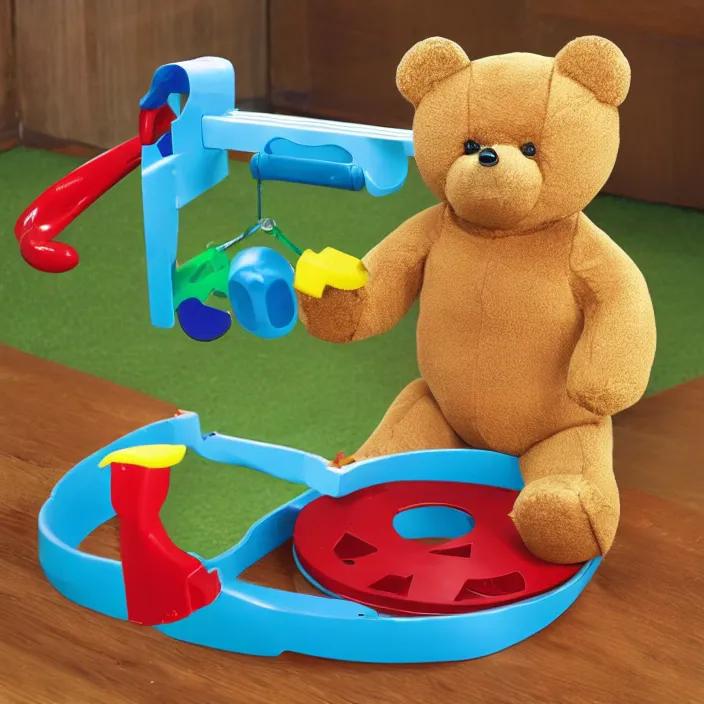 Prompt: Fisher price bear trap