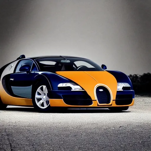 Image similar to “Bugatti Veyron if it were made in 1984”