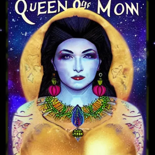 Prompt: Queen of the moon