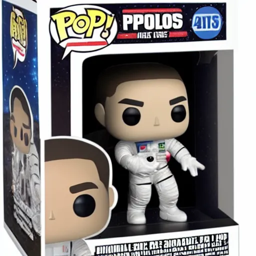 Image similar to apollo astronaut funko pop