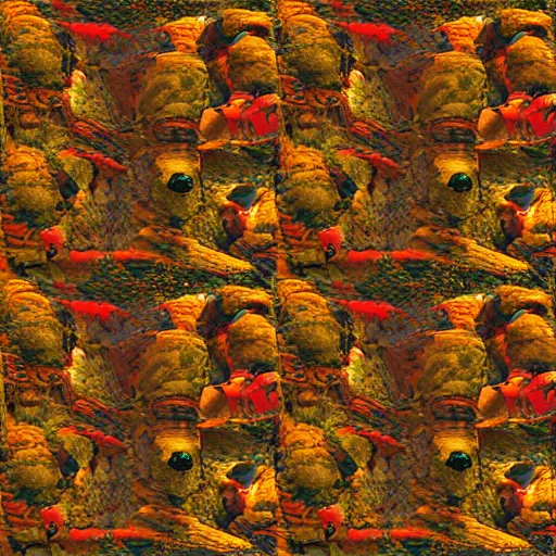 Image similar to stereoscopic 3 d image of a bear, magic eye