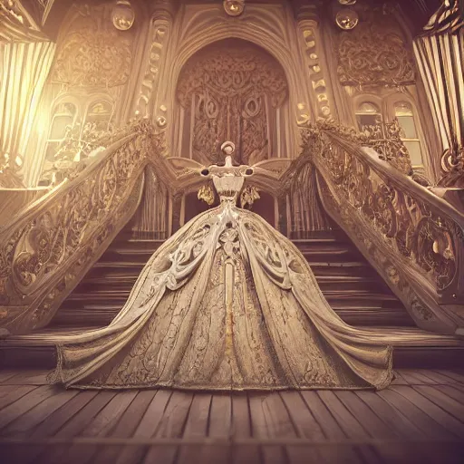 Image similar to princess, photo, ornate, breathtaking, surreal, intricate, detailed, octane render 4 k