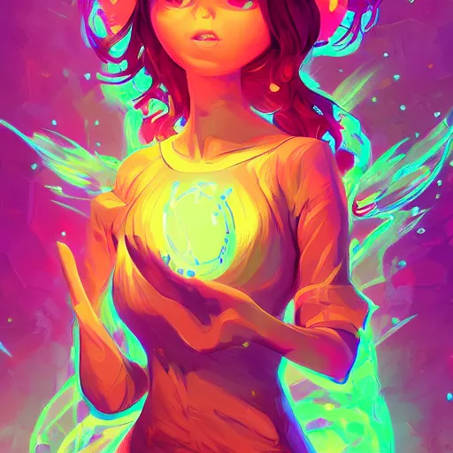 Image similar to skill magic deepdream radiating a glowing aura stuff loot legends stylized digital illustration video game icon artstation lois van baarle, ilya kuvshinov, rossdraws,