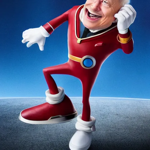 Image similar to elon musk as doctor eggman in sonic live action movie , 8k resolution, full HD, cinematic lighting, award winning, anatomically correct