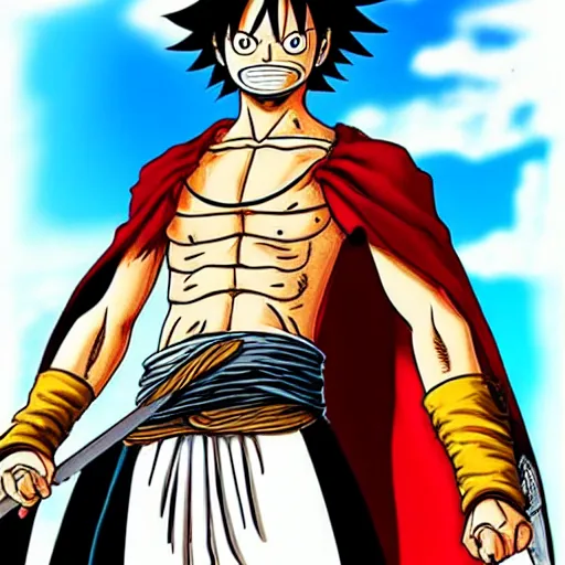 Image similar to luffy as ezio auditore