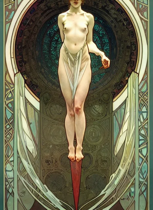 Image similar to symmetry!! water, greg rutkowski and alphonse mucha