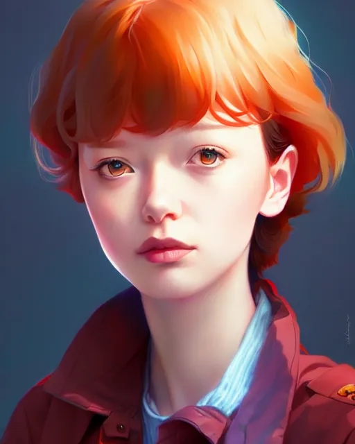 Image similar to thora birch, portrait shinkai makoto studio ghibli studio key hideaki anno sakimichan stanley artgerm lau rossdraws james jean marc simonetti elegant highly detailed digital painting artstation pixiv