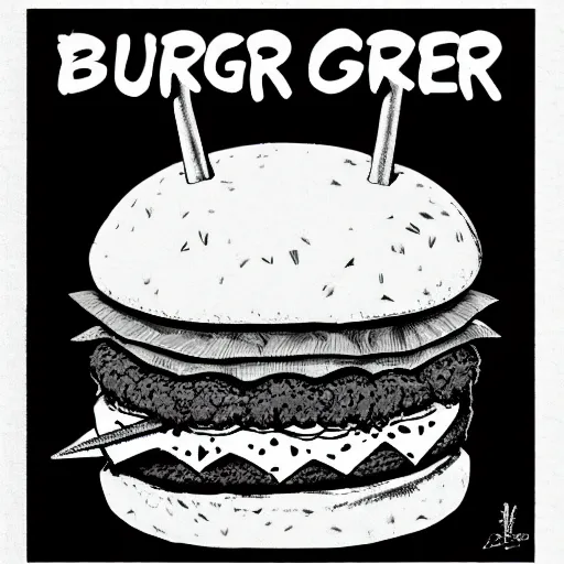 Image similar to burger by kentaro miura