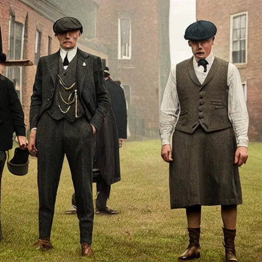 Prompt: a rabbit in peaky blinders