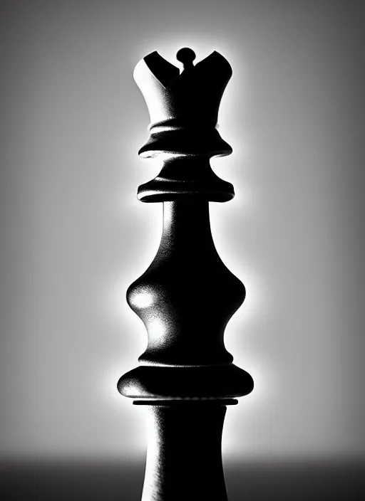 Image similar to ( queen chess piece, by michelangelo buonarroti, sharpfocus, photorealism, soft diffuse autumn lights, some sun light ray, dark room wall, canon 5 d 5 0 mm lens