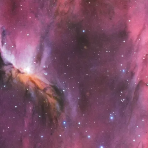 Image similar to james webb takes a photo of a suspicious looking nebula