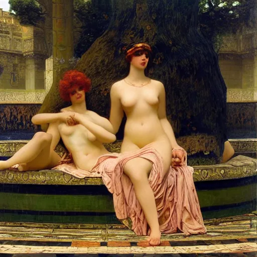 Prompt: oil painting on wood. 1 8 9 6. titled mythos fable portraiture.. by herbert james draper, sir lawrence alma - tadema, john william godward. epitome of victorian era.. cinematic criterion composition by kurosawa, kubrick. still painting.