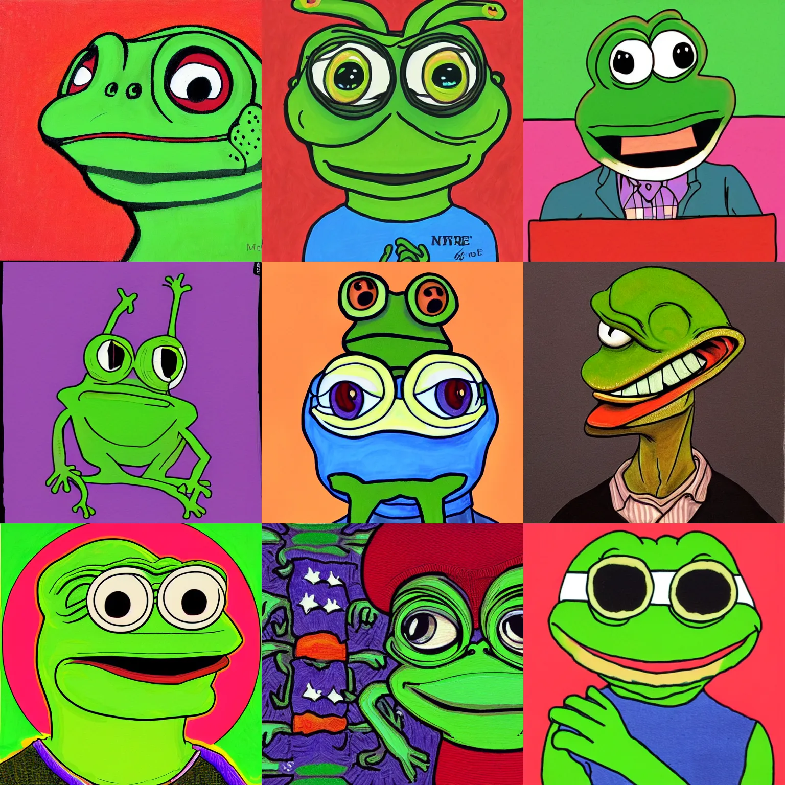pepe the frog by matt furie | Stable Diffusion | OpenArt